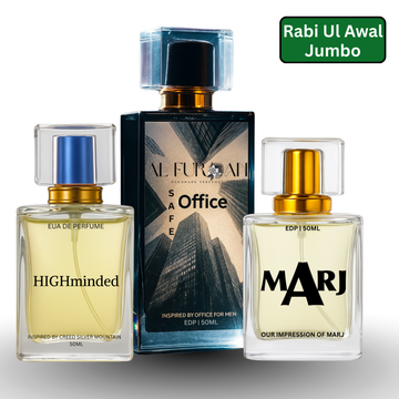 Marj, Office for Men & Creed Silver Mountain Water