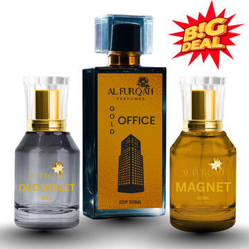 Office Gold, Oud Voilet & Magnet